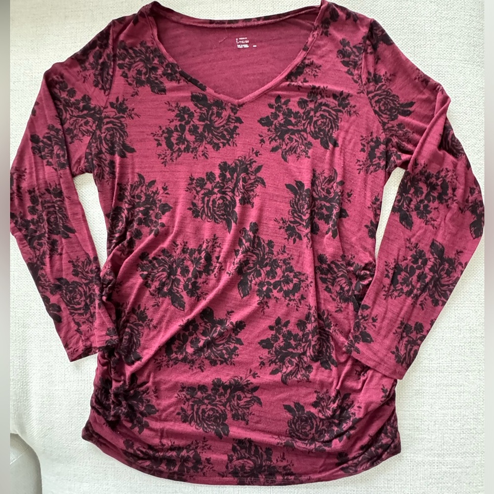 Motherhood V-neck Maternity Top